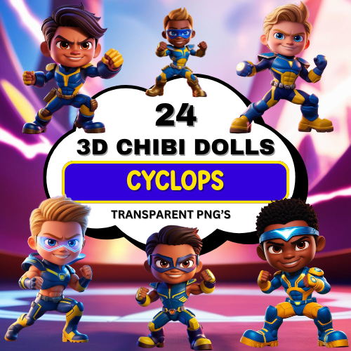 Chibi Dolls - X-Men "Cyclops"