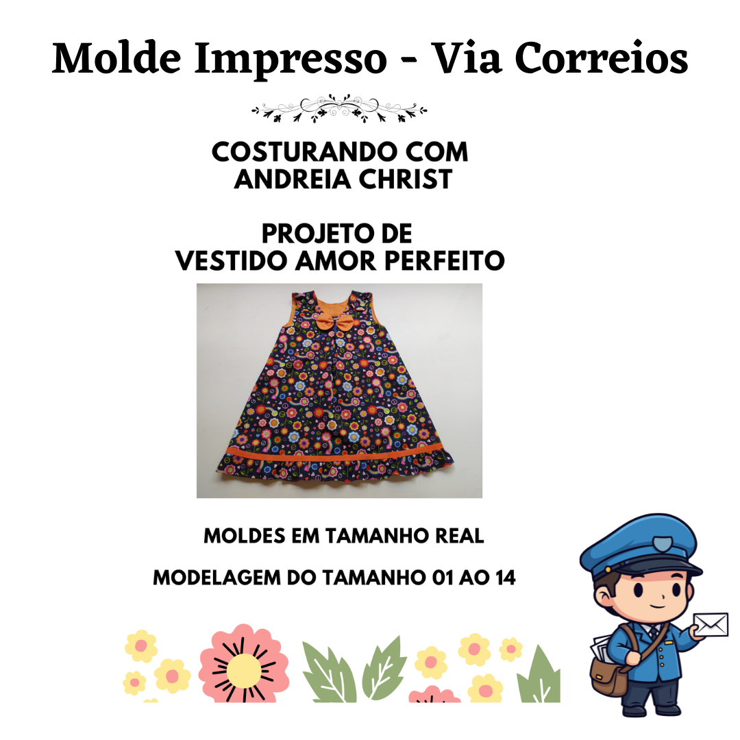 Vestido Amor Perfeito - Impresso