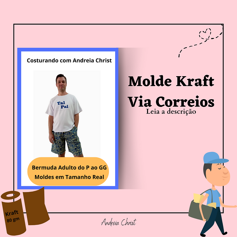 Kraft - Bermuda Adulto P, M, G e GG