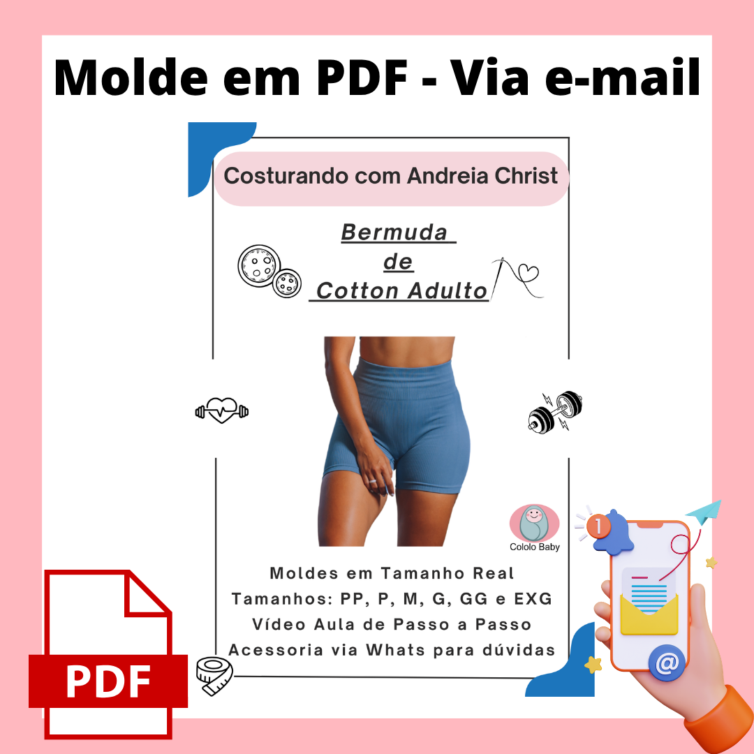 Bermuda de Cotton Adulto - PDF