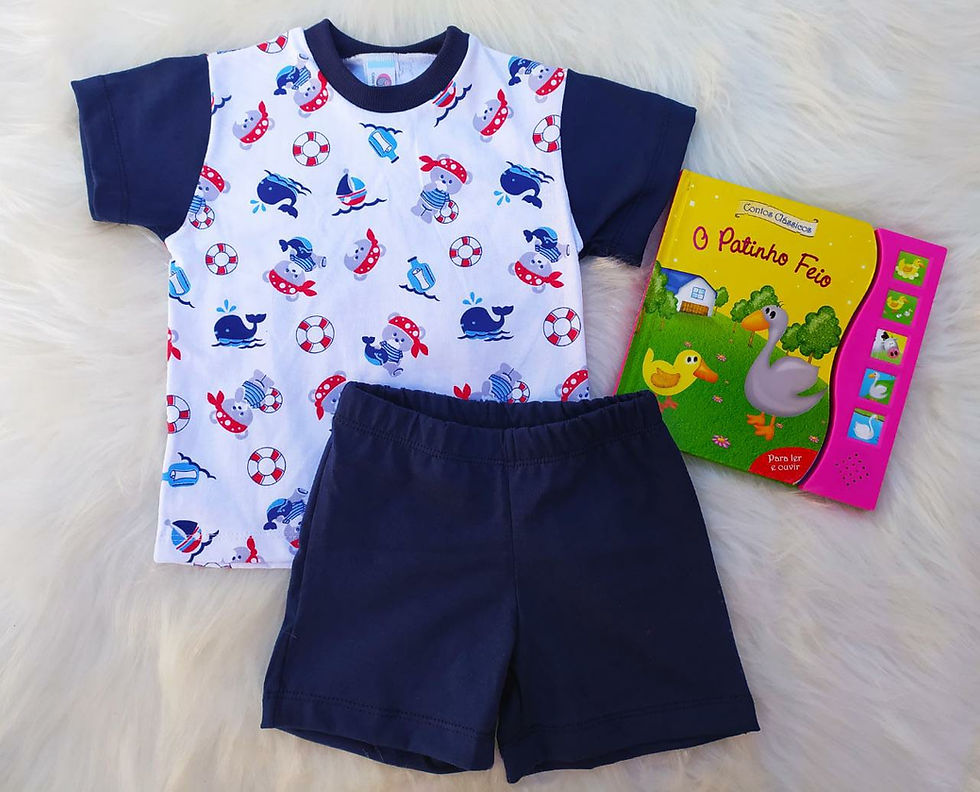 Miniatura: Impresso - Combo Pijama de Verão Fem. e Masc.