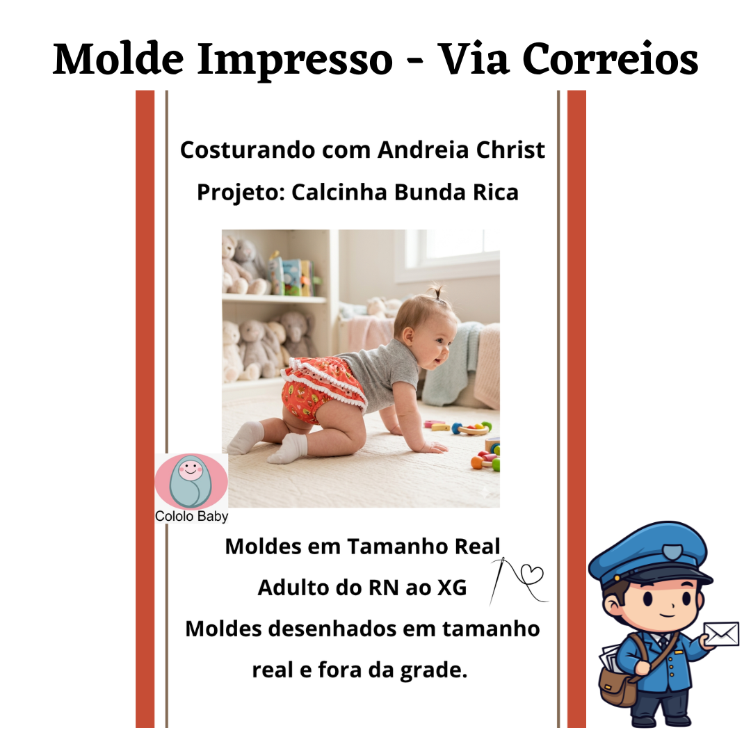 Calcinha Bunda Rica - Impresso