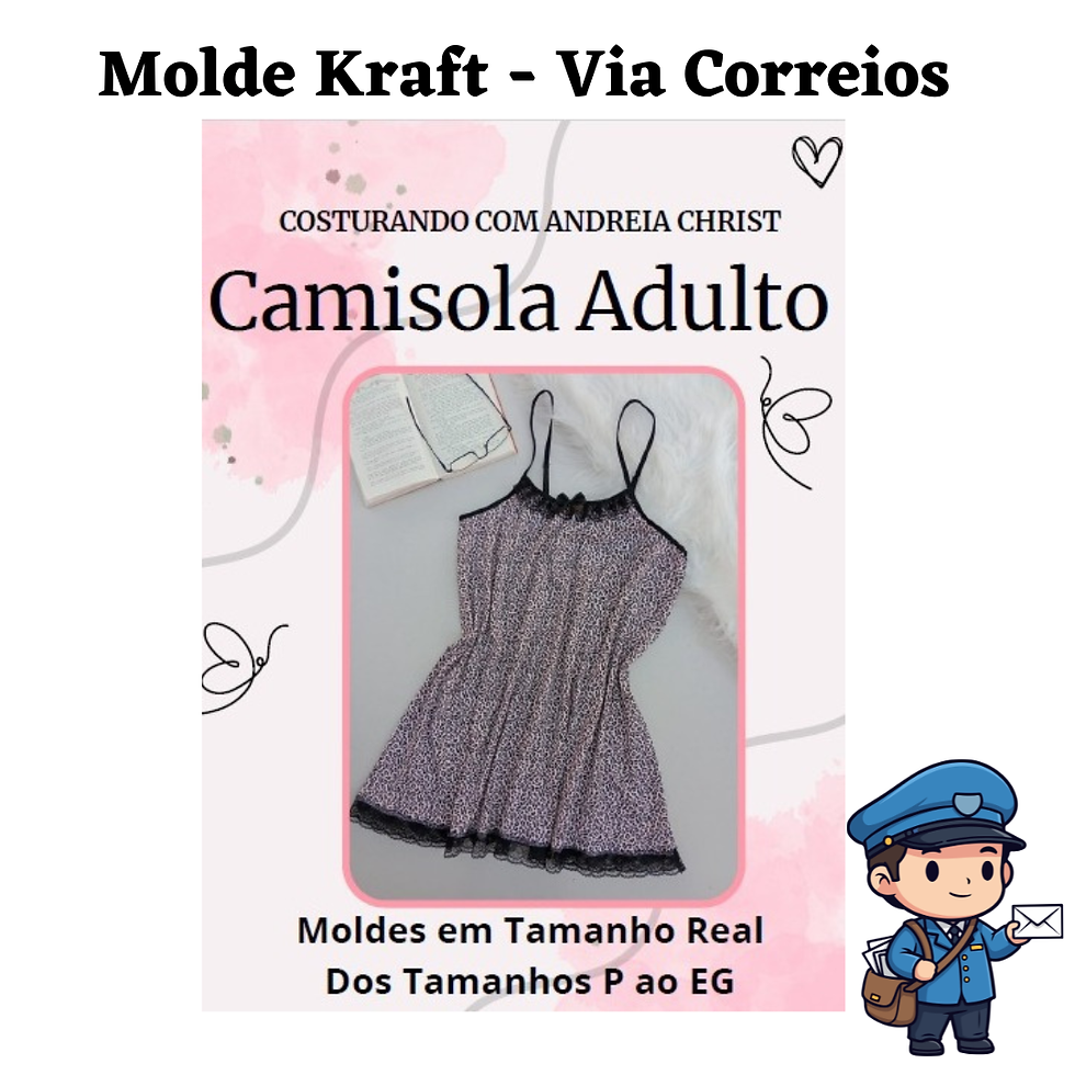 Miniatura: Camisola Adulto de Alcinha - Kraft