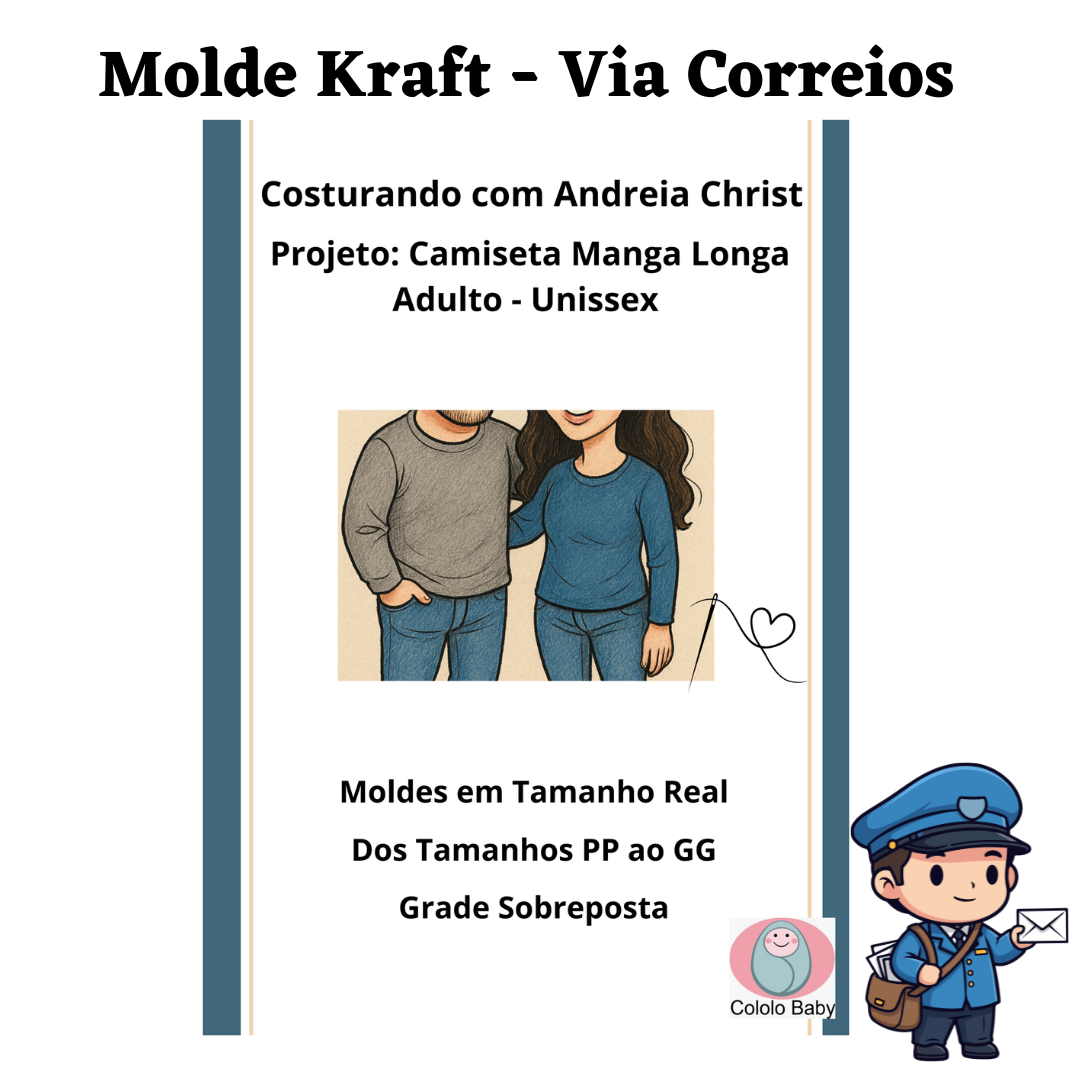 Camiseta Adulto Manga Longa Unissex - Impressa