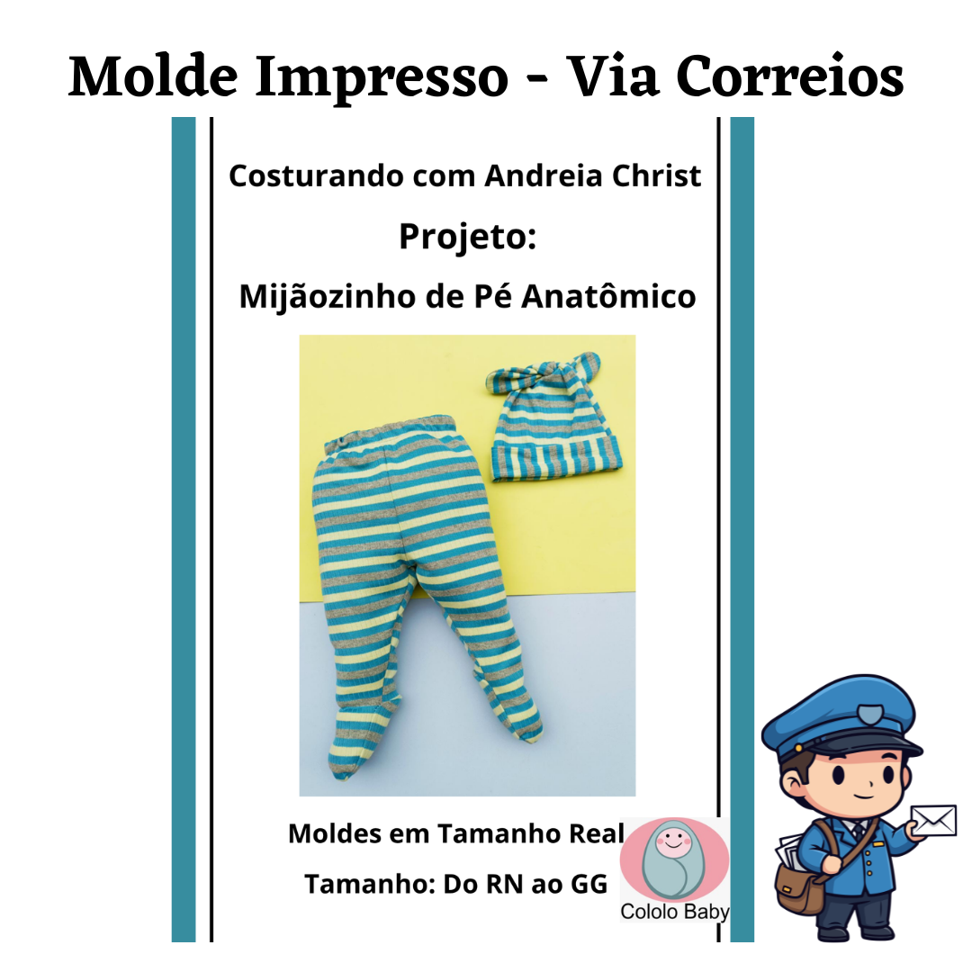 Mijãozinho De Pé Anatômico - Impresso
