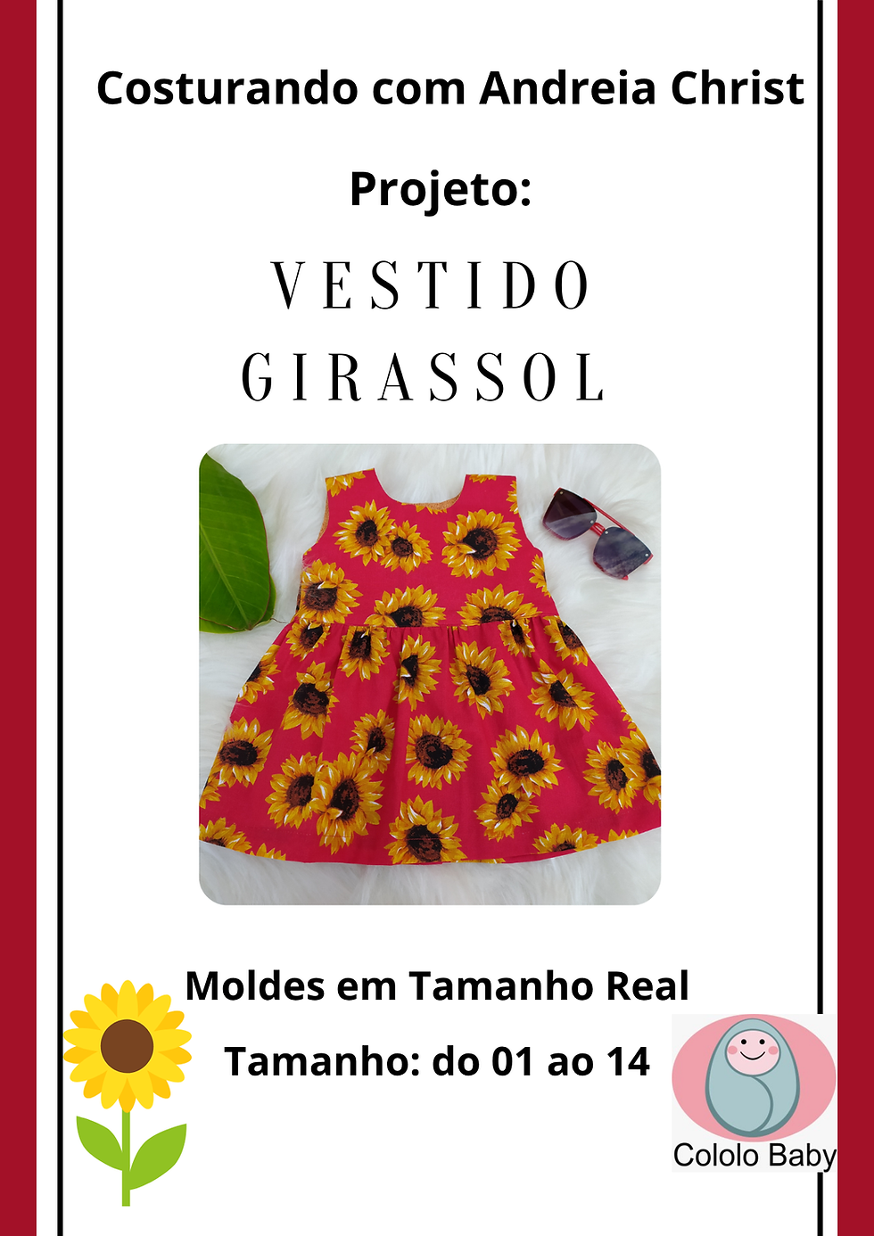 Miniatura: Vestido Girassol - Impresso