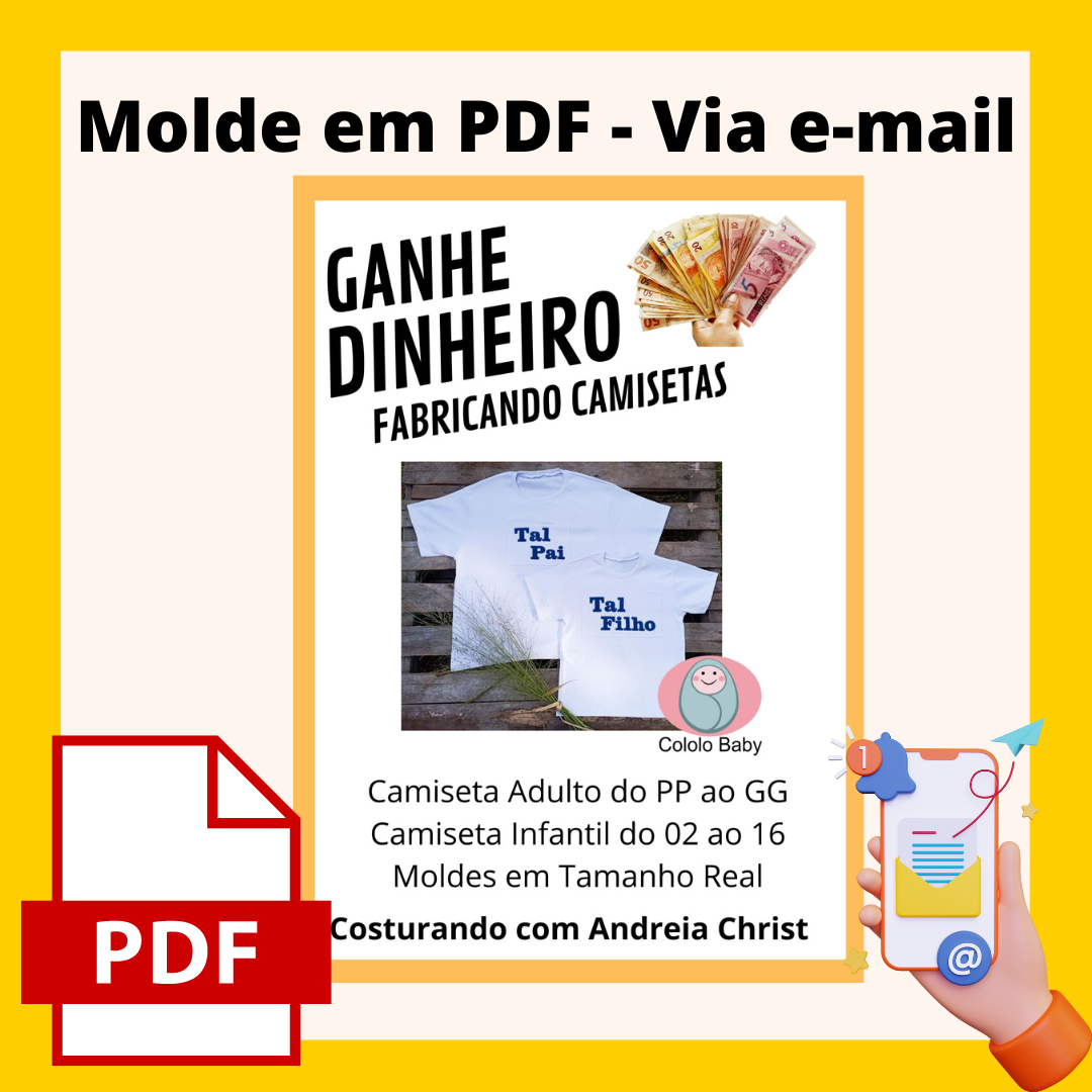 PDF - Camisetas Adulto e Infantil