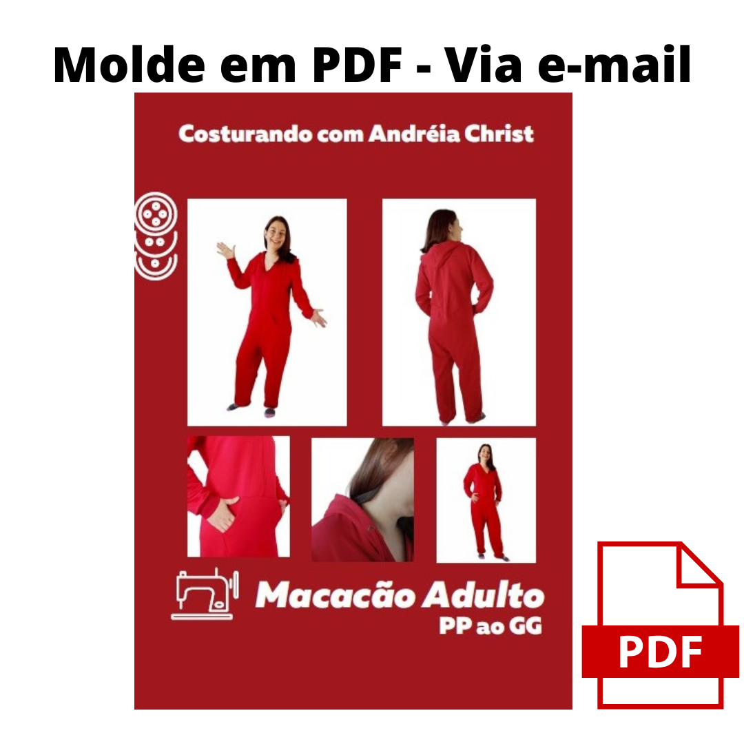 Macacão Adulto Unissex - PDF