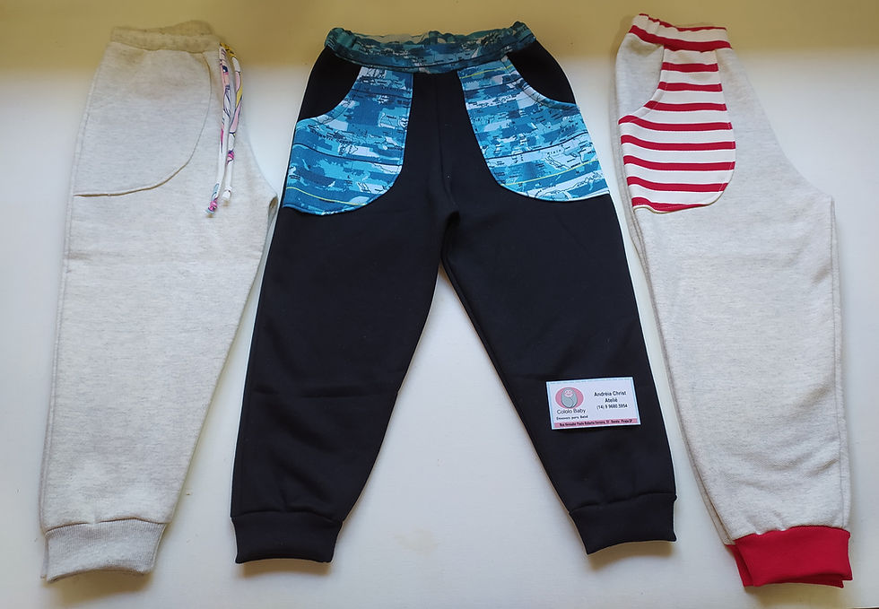 Miniatura: Calça de Moletom com Bolso - Kraft