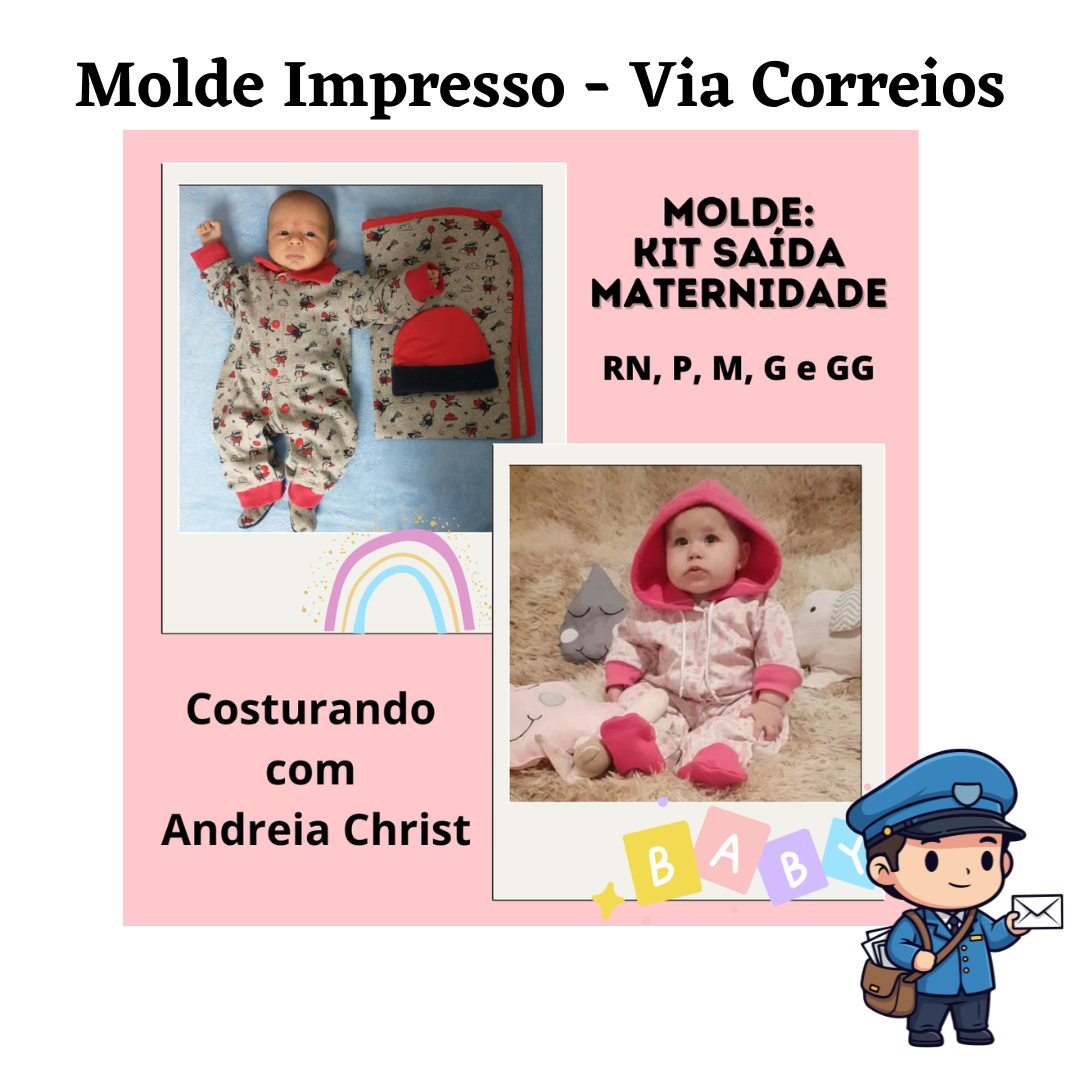Kit Saída Maternidade - Impresso