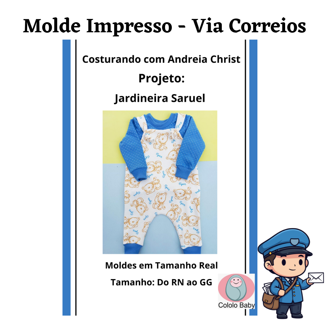 Jardineira Saruel - Impressa