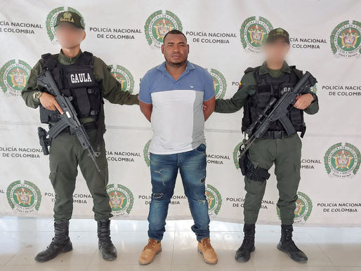 Gaula de Córdoba capturó a alias "Omar" mediante orden judicial