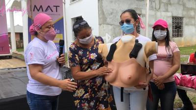 Más de cien personas fueron atendidas en jornada Silueta Rosa realizada en zona rural de Montería