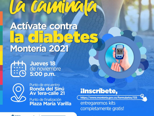 Únete a la Caminata por el Día Mundial de la diabetes