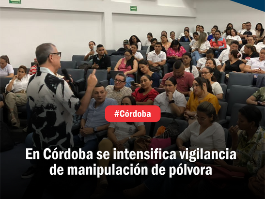 En Córdoba se intensifica vigilancia de manipulación de pólvora