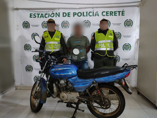La Policía de Montería en lo que va del año ha realizado 294 capturas a personas por delito de hurto