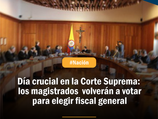 Día crucial en la Corte Suprema: los magistrados volverán a votar para elegir fiscal general