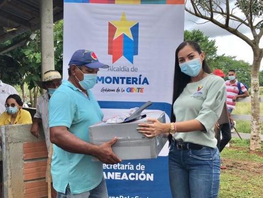 Productores de la vereda Santa Paula reciben insumos agropecuarios