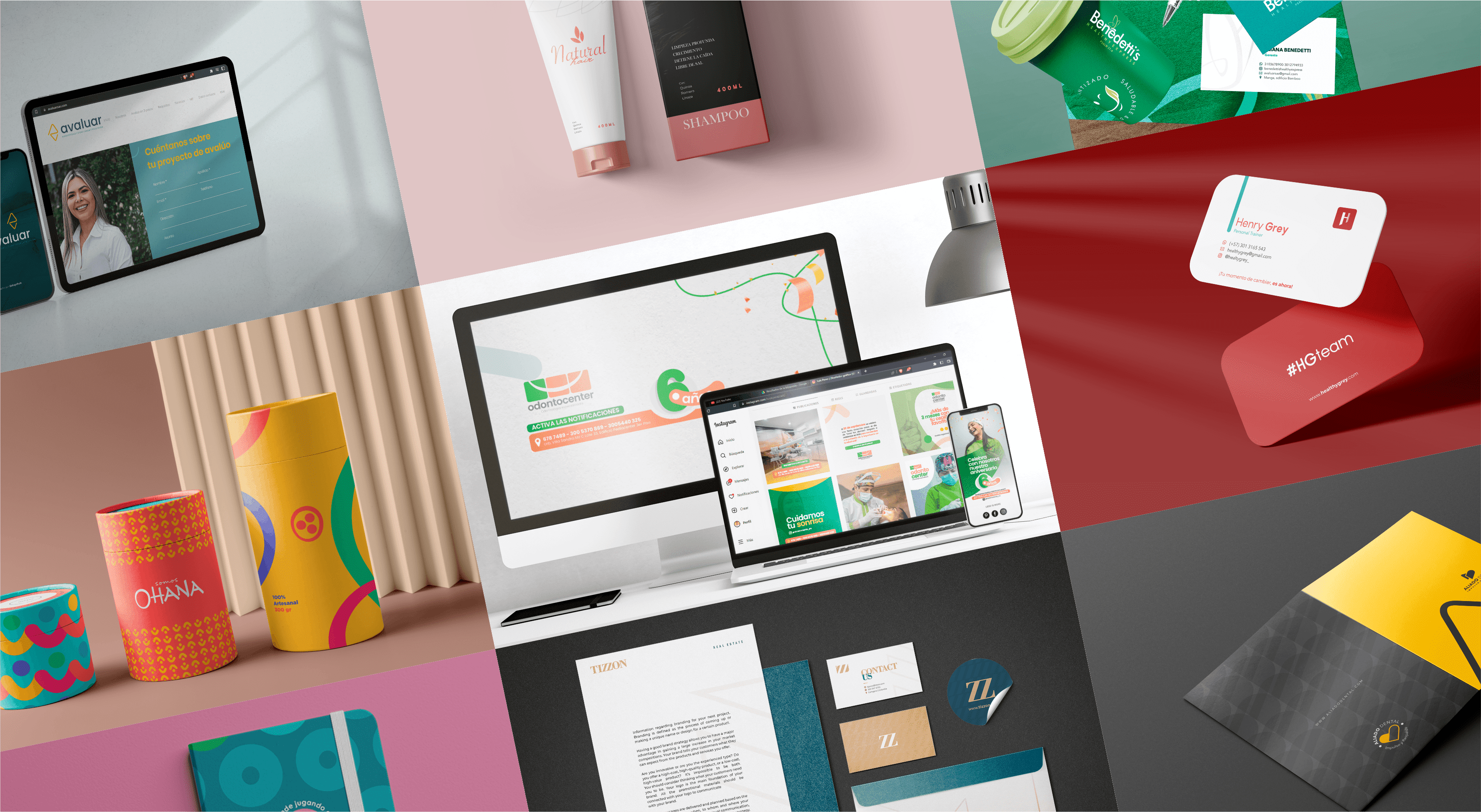 Branding Variedad de Marcas SKAPSHOIS Agencia de Diseño Gráfico Remota