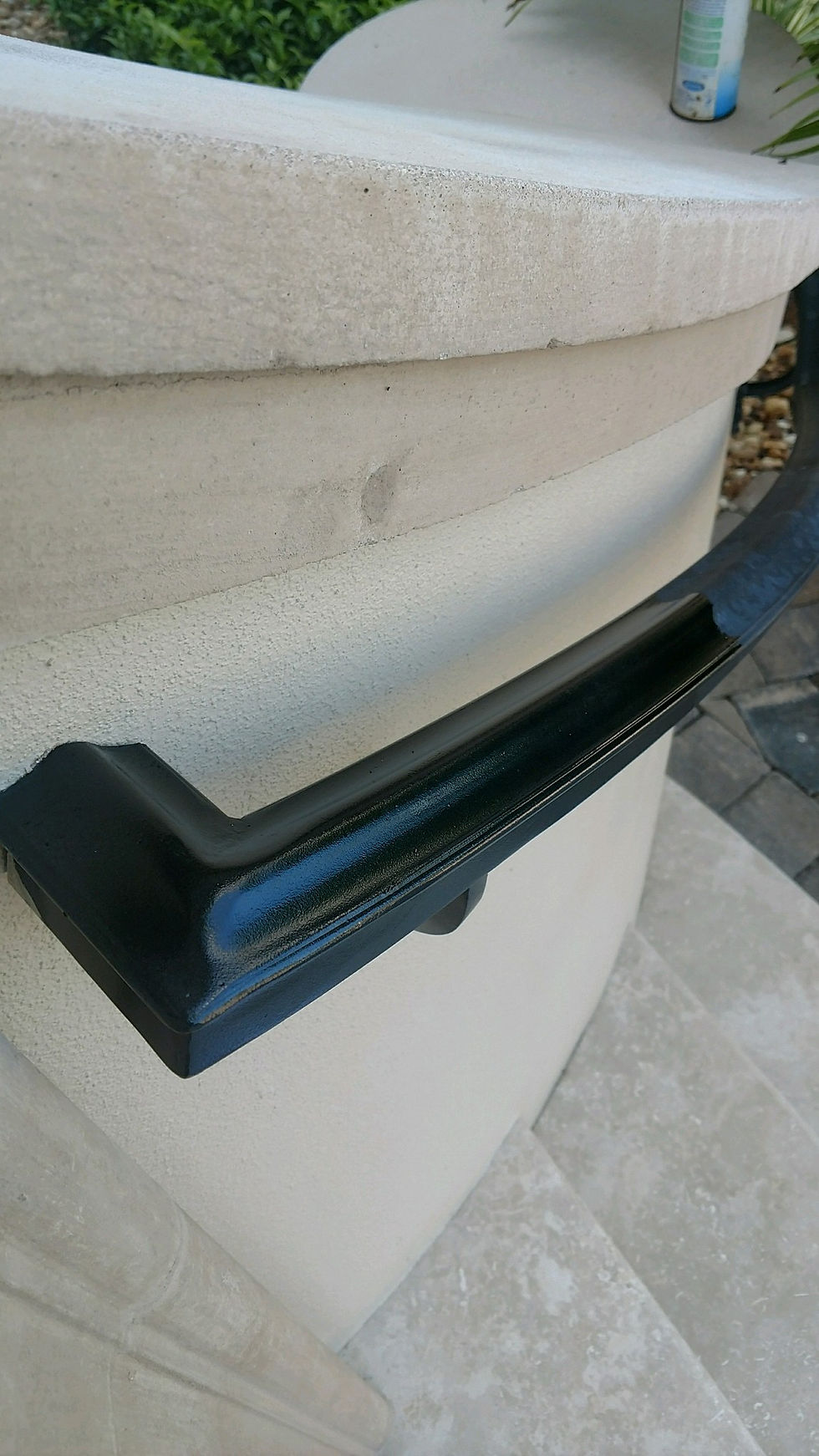 Railing refinishing