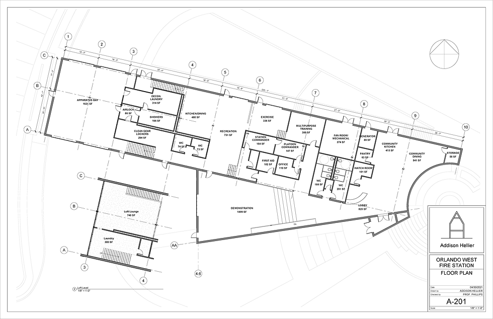 A-201 - FLOOR PLAN