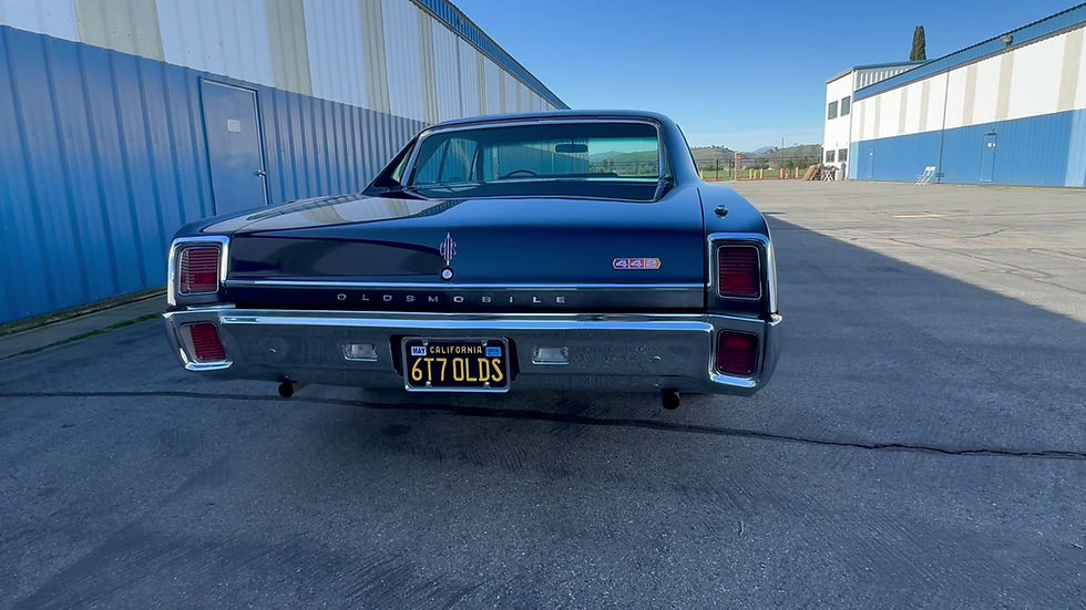 Midnight blue 1967 Olds 442 | Classic Car Pro