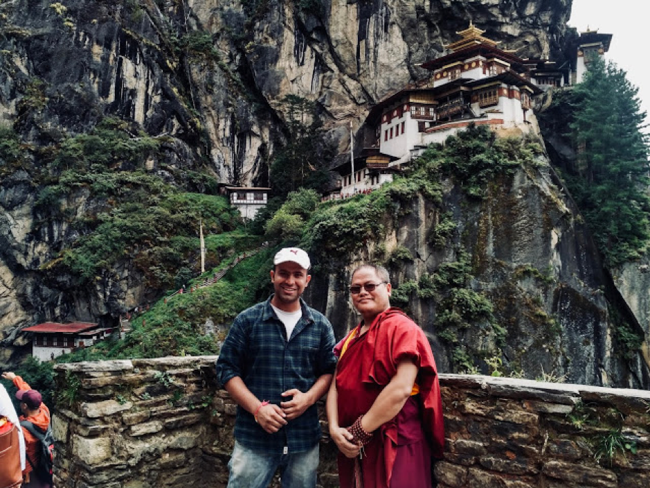 Himachali Lama Ji On The Way of Tiger's Nest