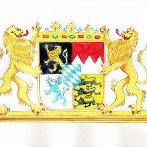 Illustration, Bayern