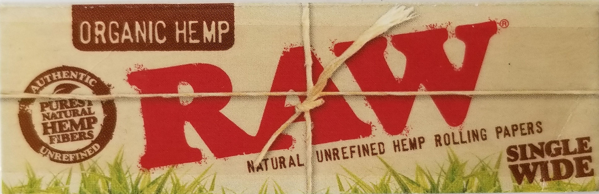 RAW - ORGANIC HEMP - SINGLE WIDE