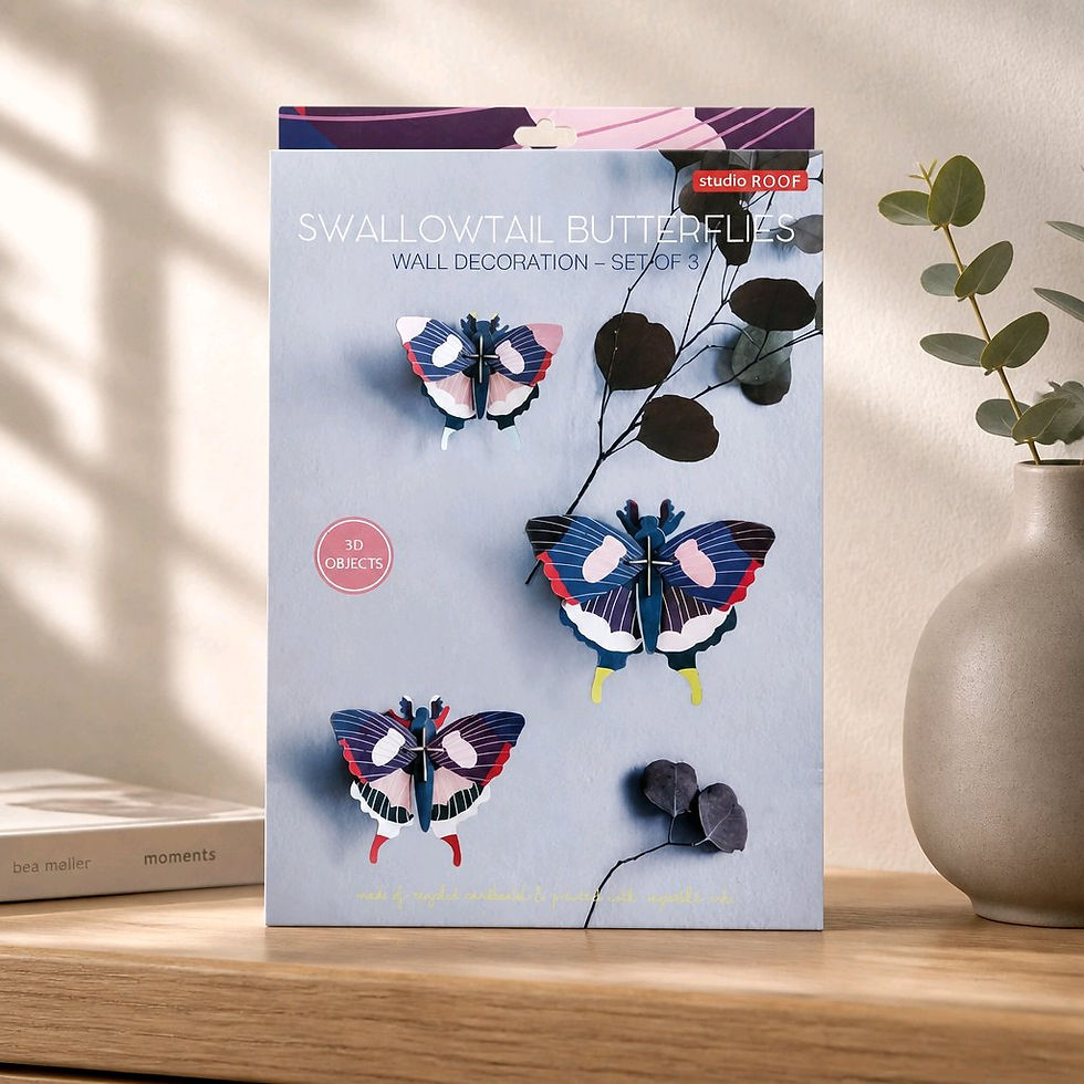 Miniature : Trio papillon carton 3D | Machaon