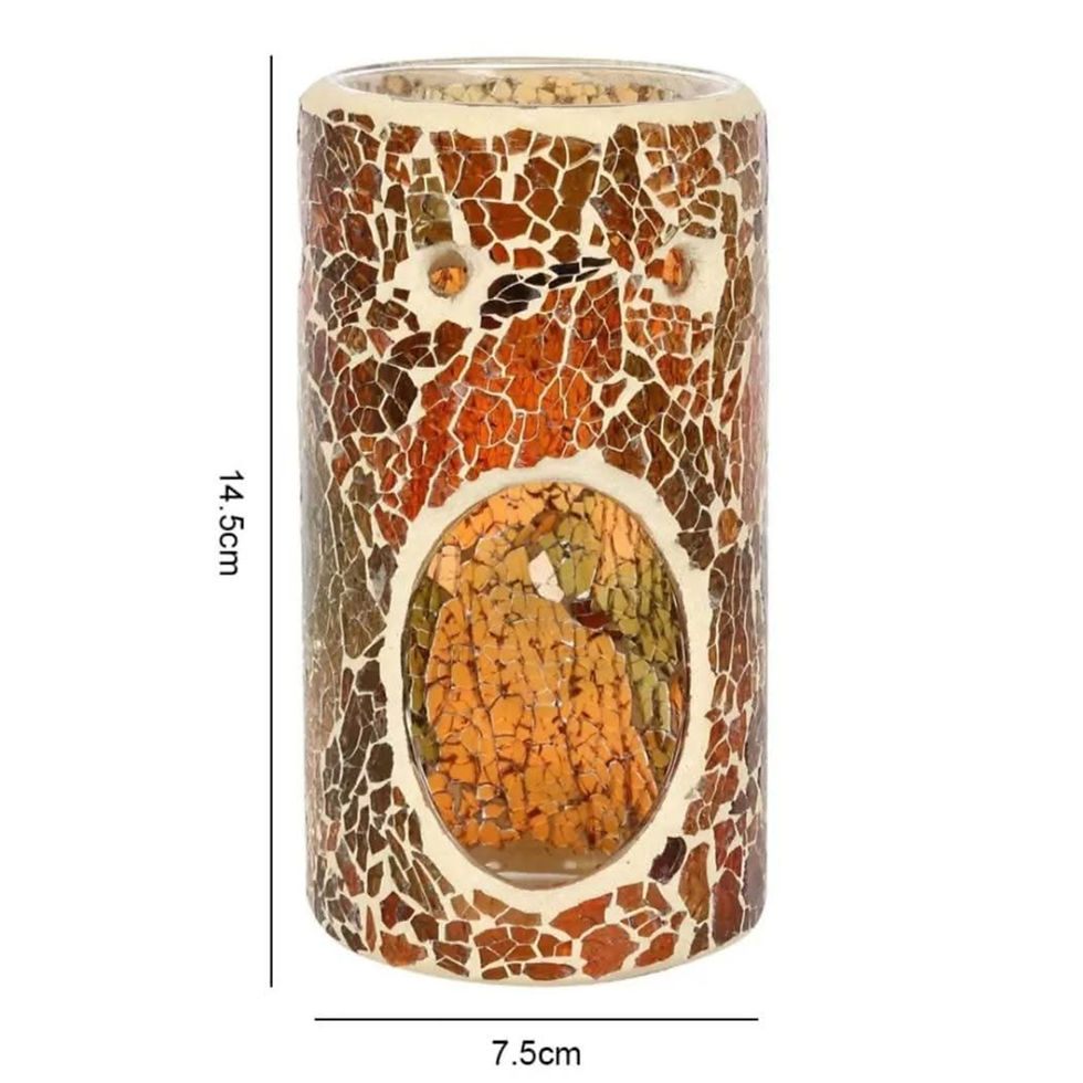 Brûleur en mosaïque pour fondants parfumés | Verre