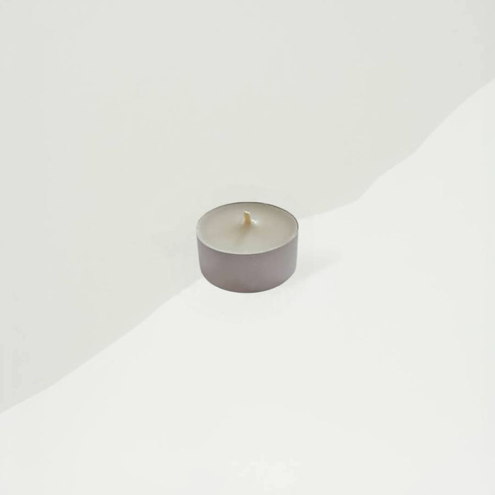 Bougie à réchaud cire de soja sans parfum