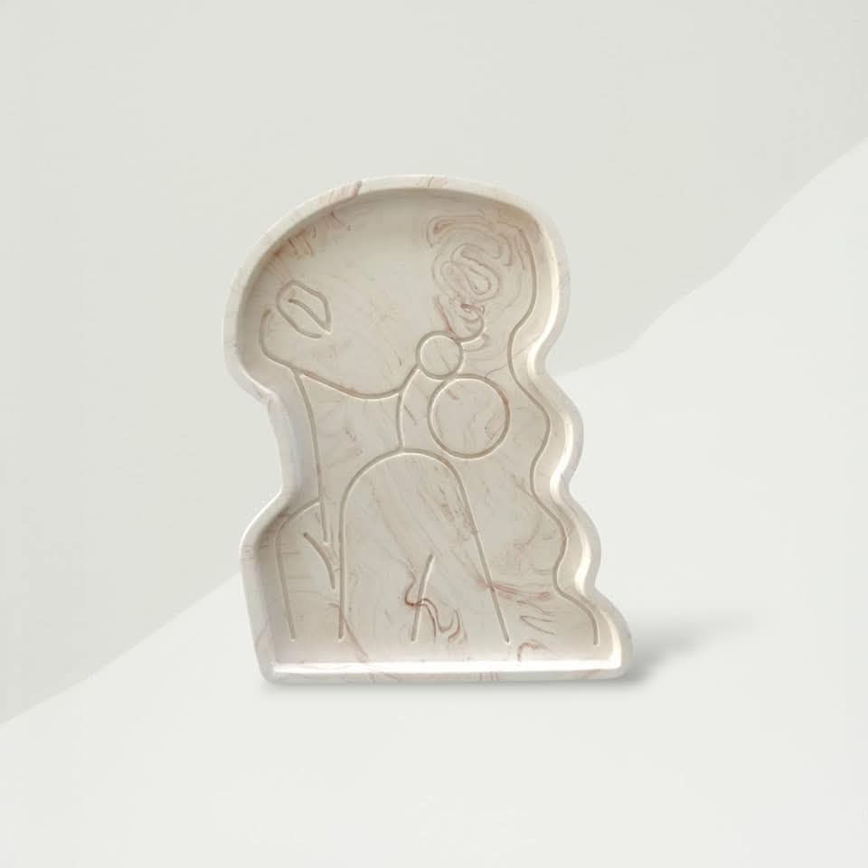 Miniature : Plateau | Jesmonite | Feminity