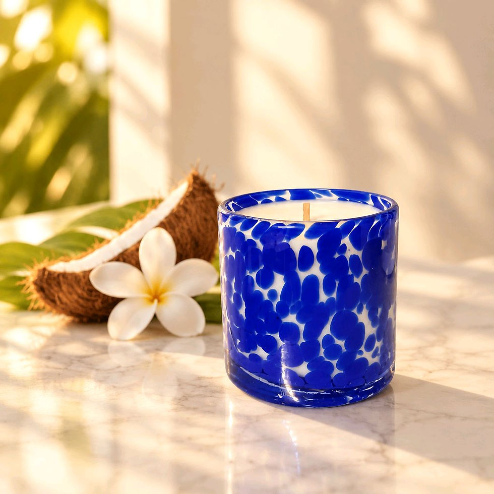 Bougie cire de soja 230gr | Monoï - Coco
