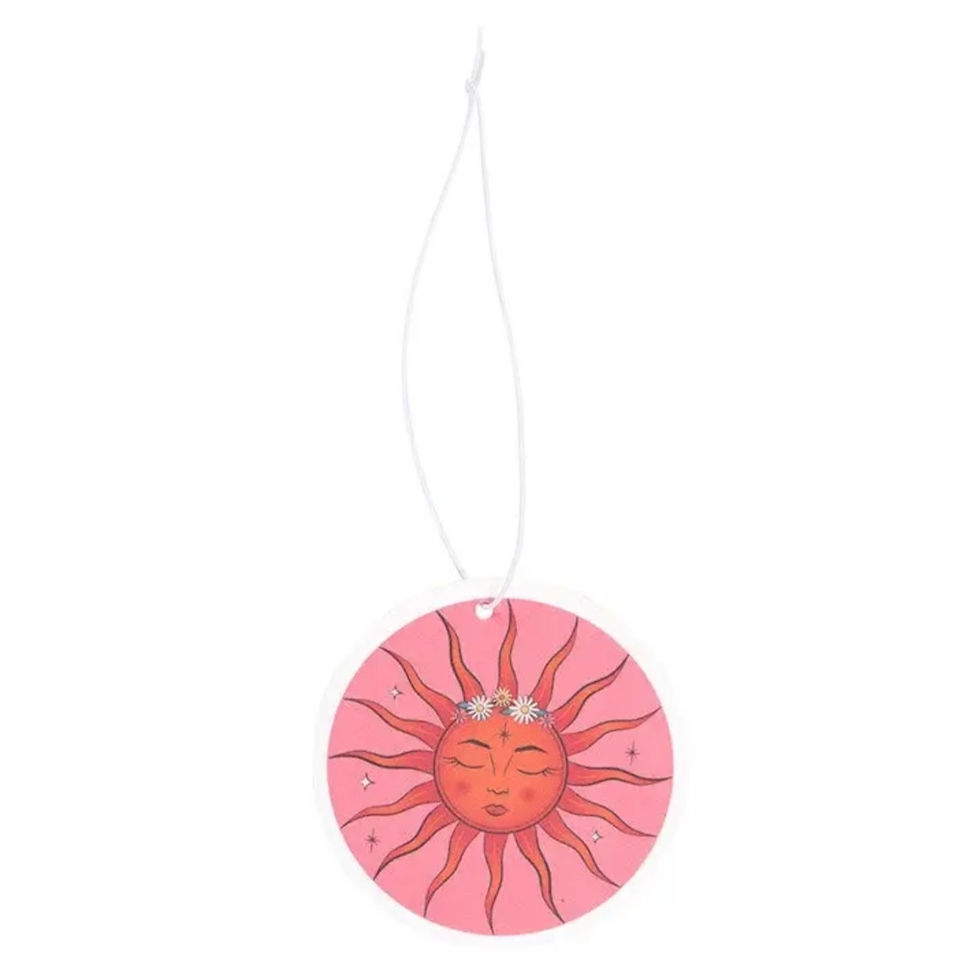 Miniature : Désodorisant spirituel pour voiture | Celestial Dreams The Sun / Floral