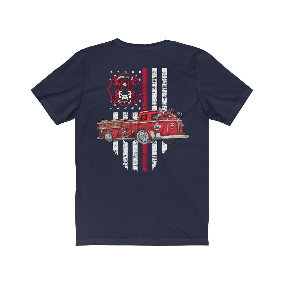 Thumbnail: Firetruck - Unisex Jersey Short Sleeve Tee