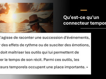 Les connecteurs temporels