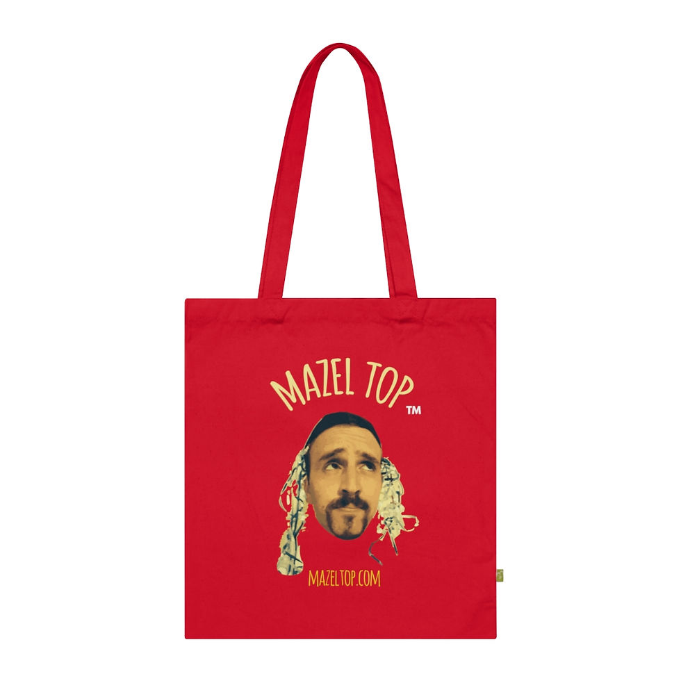 Thumbnail: Mazel Top Organic Cotton Tote Bag