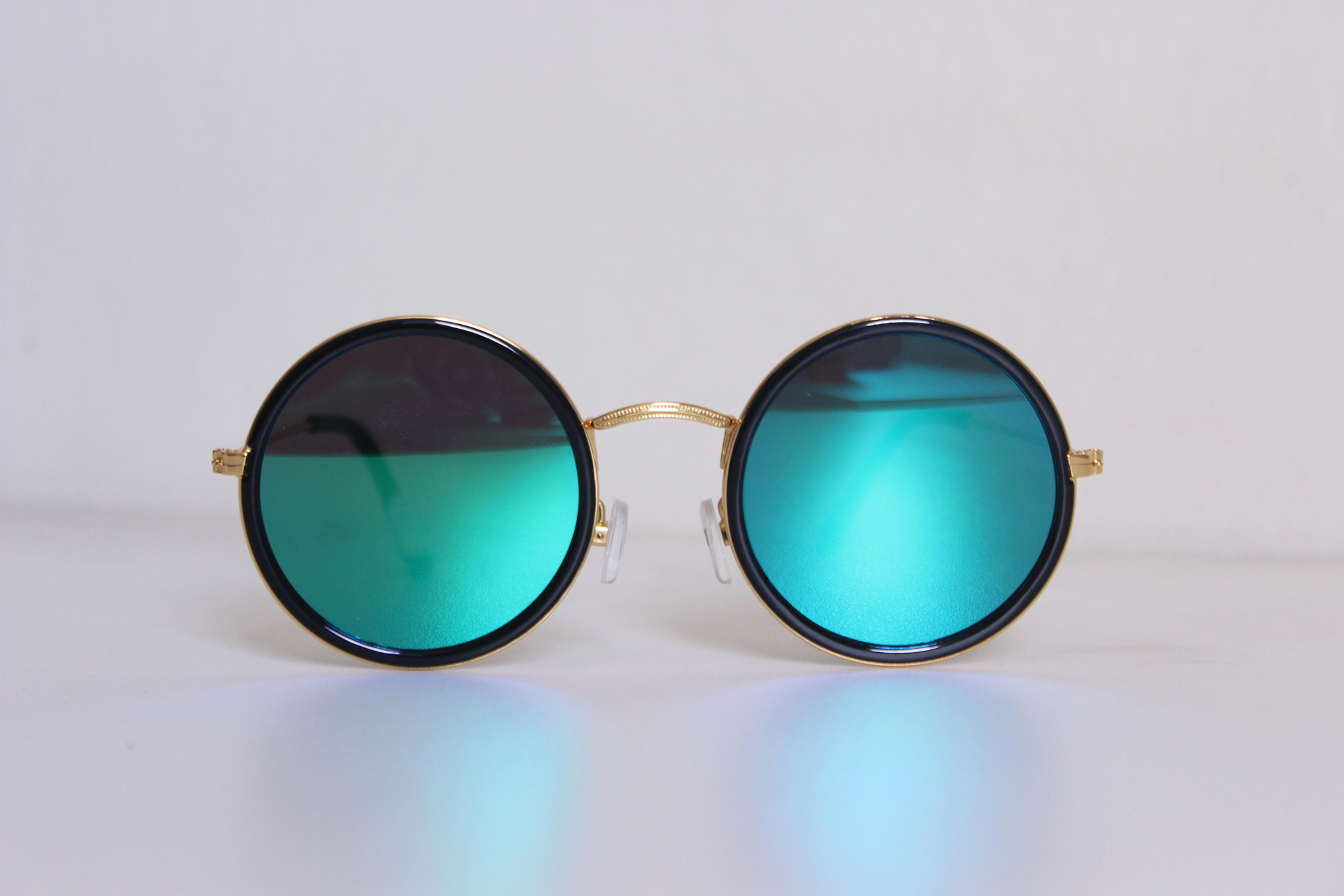 Blue Classic Round Polarized