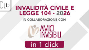 Invalidità civile e legge 104 in 1 click: In collaborazione con Amici Invisibili