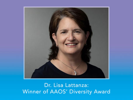 Lisa L. Lattanza, MD, Wins AAOS’ Diversity Award