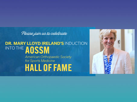 Please see the link below to RSVP to the Hall of Fame Reception for Mary Lloyd Ireland!