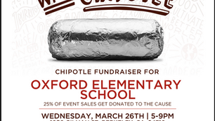 Chipotle - Dine Out Fundraiser & Social This Wednesday 3/26