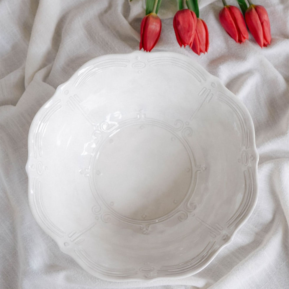 Thumbnail: Melamine French Grey Bowl 30cm