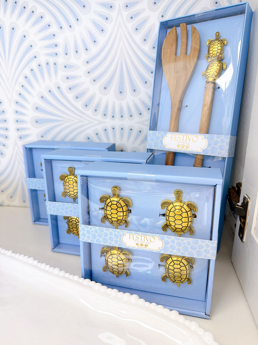 Turtle Napkin Rings Set of 4