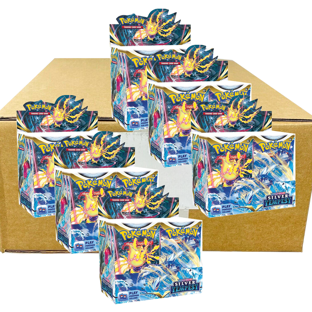 CASE Silver Tempest Booster Box Sealed - SS 11