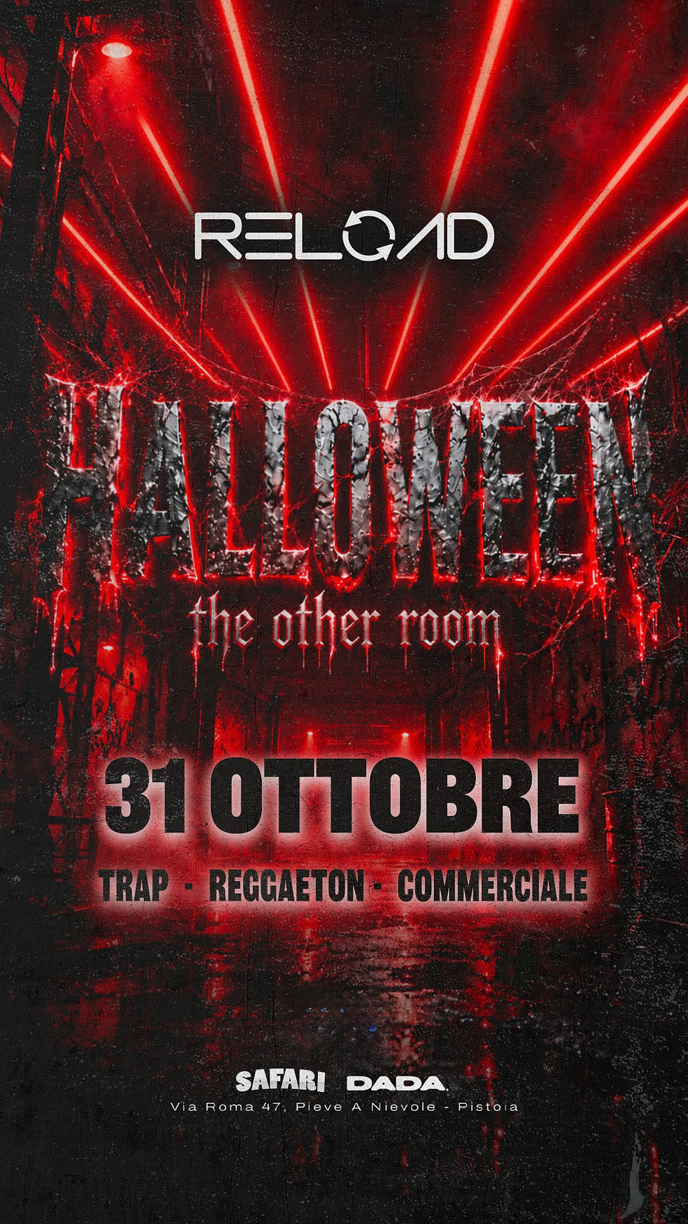 Sabato 31 Ottobre - Reload Halloween