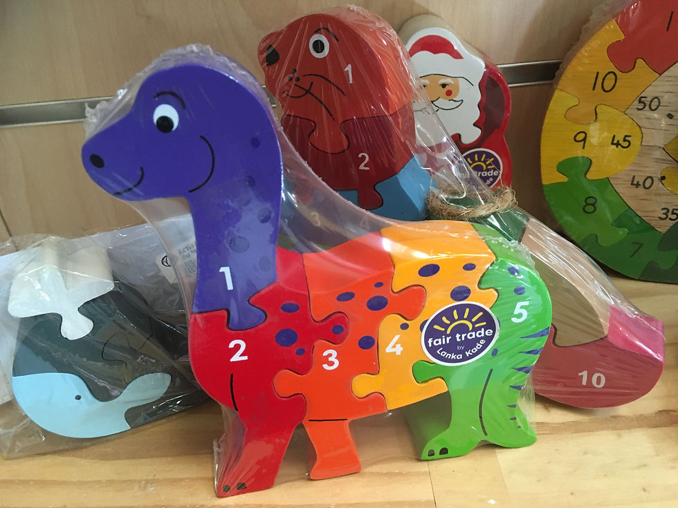 Puzzle dinosaure 5 pièces