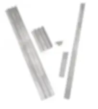 Various metal pieces and screws. Leponitt Mosaic Cutter for glass tile creation.