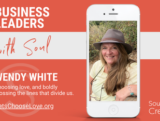 Podcast: Wendy White, Choose Love to Boldly Cross Divisive Lines